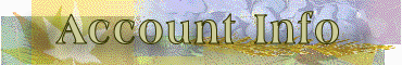 My Account Information